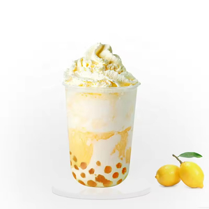 Vasos Desechables de Plástico con Logotipo Personalizado de 10/12/14/16/18/24 oz para Té de Burbujas, Café, Jugo de Frutas, con Tapas para Bebidas Frías/Calientes - Product Image 2