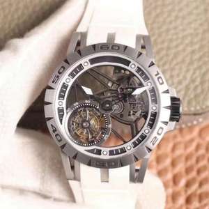 Reloj Mecánico Analógico de Lujo Súper Deportivo Clásico con Encanto y Logotipo Personalizado con Tourbillon Volante Calado para Hombre - Product Image 6