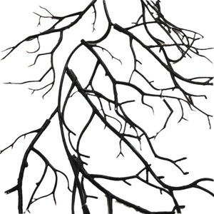Branches séchées noires d'Halloween Vignes Plantes artificielles Branches d'arbres Décoration de plafond d'intérieur Branches sèches d'arbres artificiels - Product Image 2
