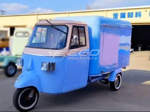 Triciclo Camper XC-EGO en Diferentes Colores, Eléctrico, de Acero Inoxidable, con Certificación CE, Carrito de Comida, Camión de Comida Semicerrado, Móvil - Product Image 3