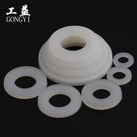 Kunden spezifischer Direkt vertrag Weiß M6 Nylon Kunststoff PA66 Flache umwelt freundliche Nylon O Ring Unter leg scheiben
