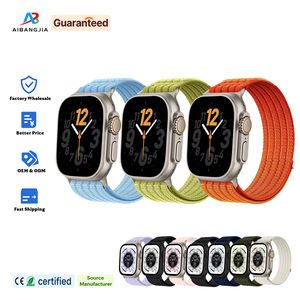 Bracelet en nylon pour Apple Watch Ultra 3 2 49 mm Série 11 10 46 mm 42 mm Bracelet sport pour Iwatch - Product Image 1