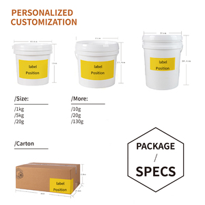 SHOWENUT Ingrédients de pâtisserie de haute qualité Pâte de sésame blanc pelé 6 barils par carton - Product Image 5