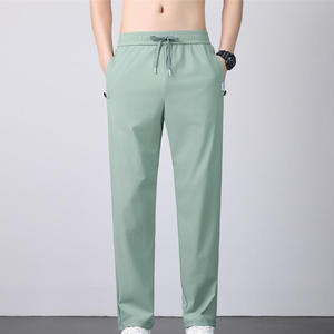 <span class=keywords><strong>Pantaloni</strong></span> Casual da Uomo a Prezzo di Fabbrica, Vita Elastica <span class=keywords><strong>con</strong></span> Coulisse, Asciugatura Rapida, Taglio Dritto, Leggeri, <span class=keywords><strong>con</strong></span> Tasche <span class=keywords><strong>Laterali</strong></span> <span class=keywords><strong>con</strong></span> Zip - Product Image 3