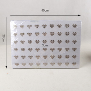 프리미엄 핫픽스 라인석 다이아몬드 패치-DIY 의류 장식에 적합, 핫멜트 접착제로 쉽게 적용 - Product Image 3