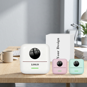Mini impresora térmica portátil de etiquetas, batería recargable por Bluetooth de 58mm para hacer etiquetas - Product Image 1