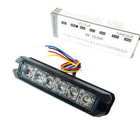 Feux de signalisation à 6 LED de haute qualité, montage en surface, lumière verte, contact négatif pour changer les modes de clignotement LTD16E