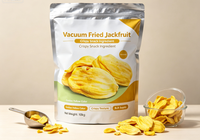 Vacuümgefrituurde Jackfruit Chips Puur Natuurlijk Zonder Extra Toevoegingen Knapperige Tropische Fruitsnack voor Groothandel