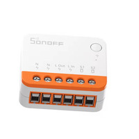 Sonoff MiniR4M Mini Extreme Wireless Smart Switch Circuit Breaker Material Kompatibel dengan Modul Kontrol Jarak Jauh Rumah Pintar Via