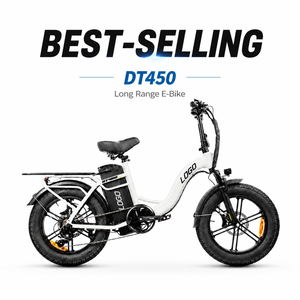 Bicicleta Eléctrica con Llantas Gruesas de 20 Pulgadas, Alcance de 200 km, Motor de Alta Velocidad, Bicicleta Eléctrica de Carga para Repartidores en el Mercado Latinoamericano - Product Image 1