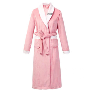 Vente en gros de Robes de bain pour Couple, vêtements de nuit d'hôtel en coton pour hommes et femmes - Product Image 2