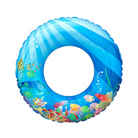 Bouée gonflable en PVC écologique en forme de donut, certifiée CE, pour enfant, prix usine, design tendance