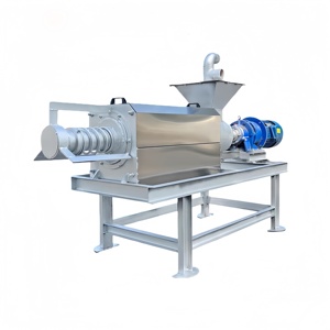 Presse à vis grande capacité pour séparation solide-liquide, déshydrateur de fumier de vache et de porc, moteur principal, garantie 3 ans - Product Image 4