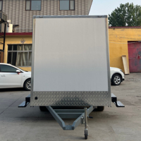 Remorque de toilette mobile moderne écologique et personnalisable toilette d'urgence extérieure portable pour le camping et les chantiers de construction