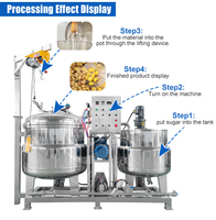 Vacuüm suikerzuiveringsmachine fruit vacuüm suikerimpregneerpot groep voor gekonfijt fruit productielijn