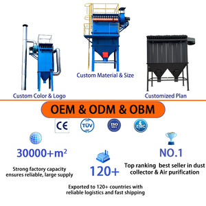 Équipement de filtration de poussière industrielle pour la ligne de production de concassage et de criblage minier, collecteur de poussière à sacs - Product Image 2