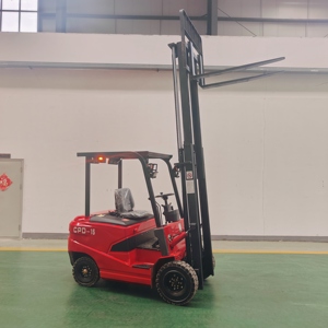 小型電動フォークリフト 1トン 1.5トン ミニ電動フォークリフト 狭通路倉庫用 - Product Image 1