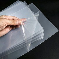 Plaque de protection thermoplastique en PP, PET, PVC, haute transparence, résistante aux rayures, pour visières de protection