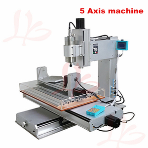 Fresatrice CNC a 5 Assi Verticale per Legno 3040 2.2/1.5KW Tipo Colonna per Incisione su Metallo con Omaggio 10 Pinze - Product Image 2
