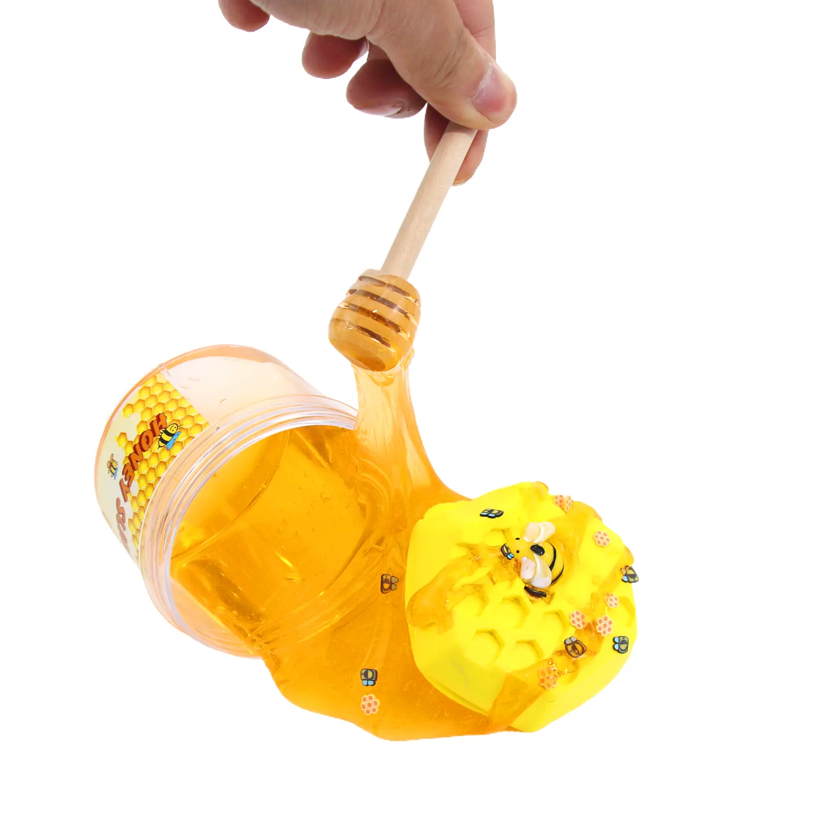 Color putty DIY glue making kit air dry soft modeling polymer clay play dough Kids mix butter crystal honey slime