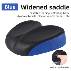 Coussin de selle de vélo universel surdimensionné, confortable, respirant, large, pour vélo de route et VTT - Product Image 4