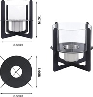 Cheminée d'intérieur et d'extérieur moderne en acier inoxydable chinois, foyer portable au bioéthanol sans fumée, revêtement en poudre, foyer de table