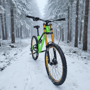 KALOSSE Aluminiumlegierung Vollgefederter Rahmen Mountainbike 27,5 Zoll Hinterradfederung 11-Gang Hydraulische Scheibenbremsen Softtail <span class=keywords><strong>Cross</strong></span> - Product Image 5