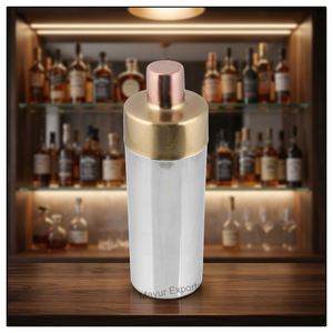 Durable Eco-Friendly Food-Grade Stainless Steel 750ml Black Modern Cocktail Shaker Set Home <b>Bar</b> Mix <b>Drinks</b> Martini Mojito - Product Image 4