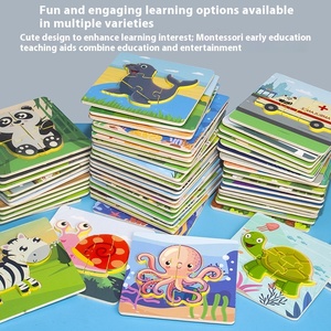 Nuovi Puzzle Classici Montessori 2025 in Scatola da Viaggio, Giochi da Tavolo, Giocattoli Educativi Fai-da-Te per Bambini, Regalo - Product Image 3