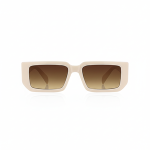 Gafas de sol UV400 Pilot Cream Shiny Unisex 1057 - Product Image 1