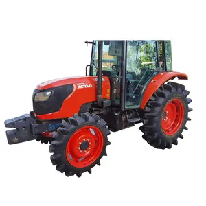 Mesin Traktor Taman Mini Kubota, Mesin 4X4 untuk Pertanian 4110*1950*2530 KUBOTA-M7044KQ 2150 2620, 12HP Baru