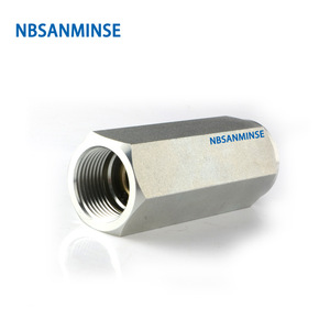วาล์วเช็ค Nbsanminse ขนาด 1/4 นิ้ว วาล์วบอลเหล็กกล้าคาร์บอน สำหรับงานอนุรักษ์น้ำ - Product Image 3