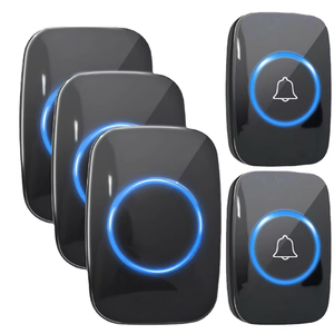 Sonnette sans fil étanche, portée 300m, sonnette de porte intelligente pour la maison - Product Image 2