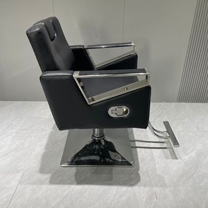 Sillón de Peluquería con Función Plegable, Silla de Barbero Ajustable y Giratoria para Salones de Belleza - Product Image 3