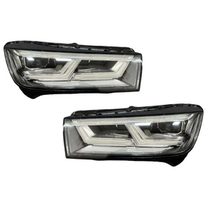 Para Audi Q5L LED faro 2018 2019 2020 para Audi Q5 e-tron SQ5 LED matriz izquierda y derecha faro montaje - Product Image 1