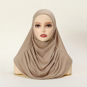 Pañuelo Africano Personalizado para Mujer, de Lona Transpirable, Ajuste Holgado, Moderno y Práctico, Hiyab y Chal Versátil, Color Sólido, para Eid - Product Image 3
