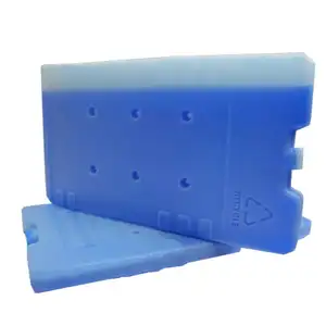 Atacado de grande HDPE Cooling Pad Hard Ice Block Cooler Ice Brick Para Corrente Fria Shipping