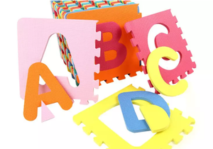 Tapis EVA en mousse haute densité pour enfants Tapis de jeu de gymnastique durable avec chiffres et mots - Product Image 5