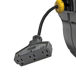 Enrouleur de câble électrique <span class=keywords><strong>mural</strong></span> rétractable automatique <span class=keywords><strong>10m</strong></span>, cordon américain, OEM ODM, prix usine - Product Image 2