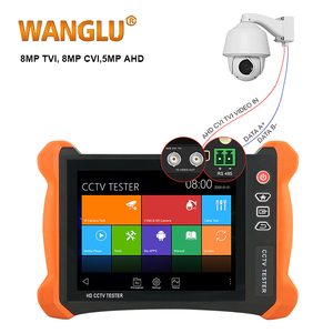 Wanglu Đa-Chức năng CCTV <span class=keywords><strong>Tester</strong></span> X9-MADHS với kỹ thuật số vạn năng & PoE test & UTP cáp kiểm tra - Product Image 2
