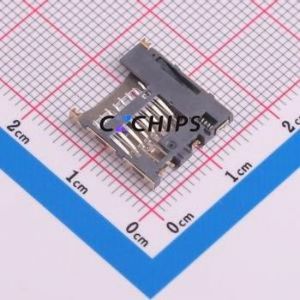 M6015-01 SD Card / Memory Card Connector SMD Connector - Product Image 2
