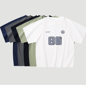 Camiseta Deportiva Vintage para Mujer, Estilo Casual de Alta Gama, Cuello Redondo, Manga Corta, Verano - Product Image 4