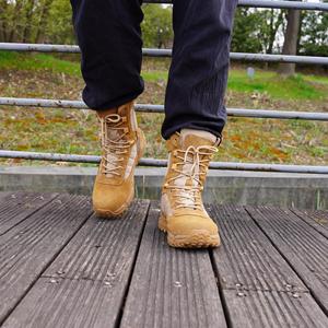 أحذية تكتيكية للجنسين CQB.<span class=keywords><strong>SWAT</strong></span> ZD-029 للمشي لمسافات طويلة في الهواء الطلق، أحذية شتوية من الجلد الطبيعي، أحذية صيفية شبكية للسلامة من الجلد الطبيعي للربيع - Product Image 6