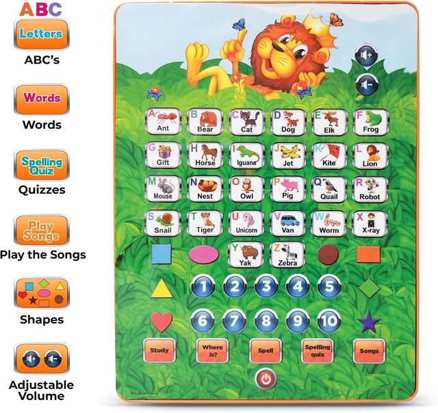 OEM Factory Custom Kids Learning Tablet | My First Learning Pad - Interactive Early Education Machine