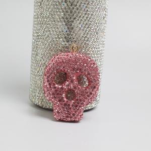 Creativo cráneo cabeza oveja ojo clavo llavero accesorios coche espejo retrovisor colgante Basura Teléfono caso encantos maquillaje bolsa Decoración - Product Image 4