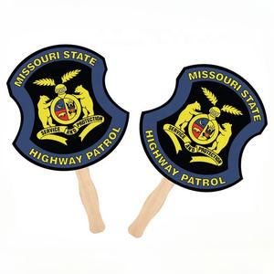 Abanicos Personalizados con Logotipo al por Mayor, Foto y Texto Personalizados, Diseño de Animales en PVC, para Eventos, Bodas, Graduaciones y Reuniones - Product Image 2