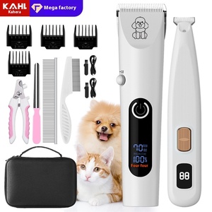 Tondeuses électriques pour animaux de compagnie Rasoir à cheveux pour chiens et chats à piles Outil de coupe de cheveux en plastique pour chats - Product Image 5