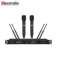 Microphone sans fil UHF GAW-R200, microphone de karaoké, micro sans fil pour chant, pour performance professionnelle