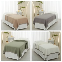 Couverture matelassée en coton de qualité supérieure de la collection professionnelle Couverture en coton ultra-doux pour tables de massage, lits, canapés