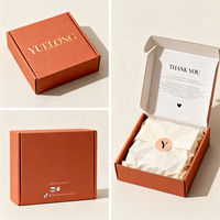 Boîtes d'expédition en carton ondulé personnalisées avec logo imprimé, boîtes à colis pour emballages cadeaux